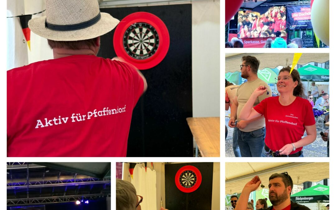 3. Pfaffendorfer Darts-Turnier – wir waren dabei